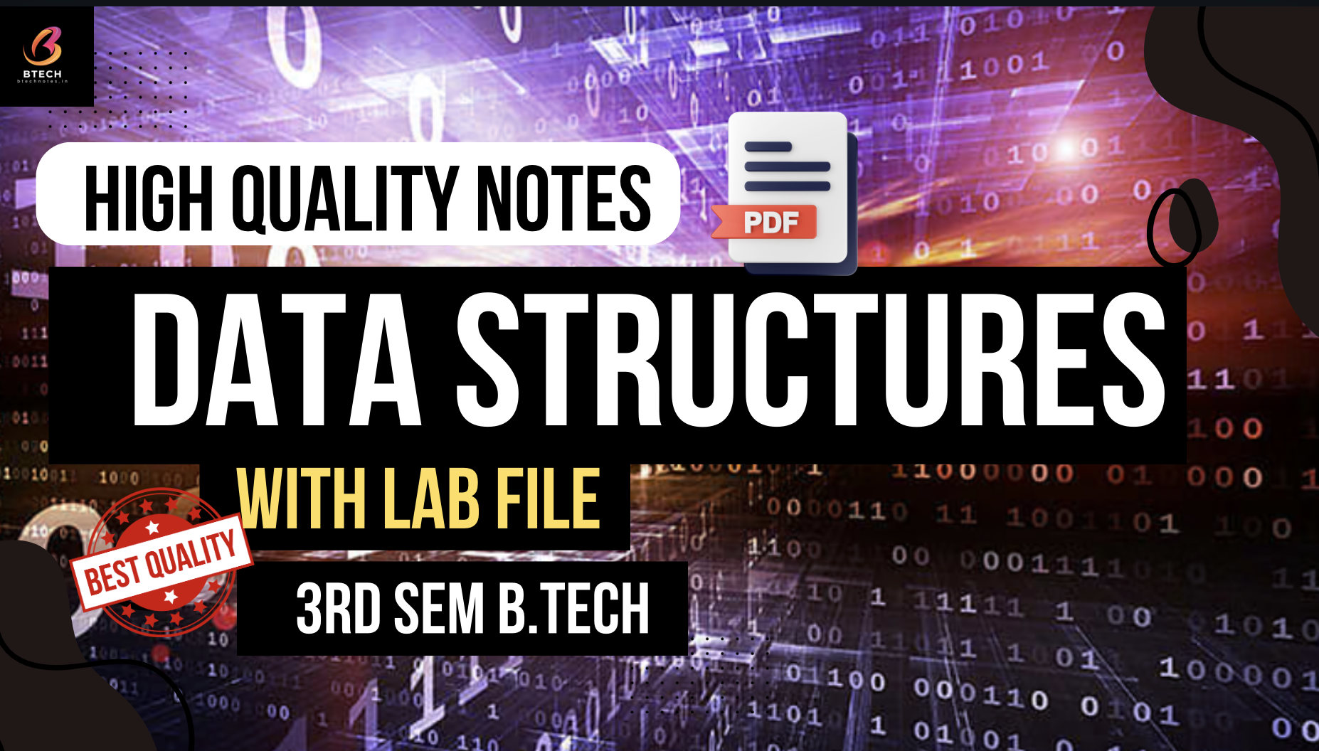 Data Structures Notes B.Tech 3rd Sem